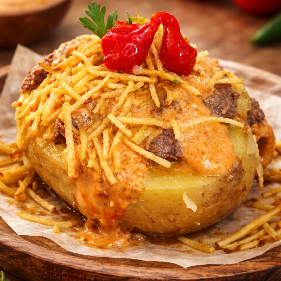 La Batata Strogonoff de Carne